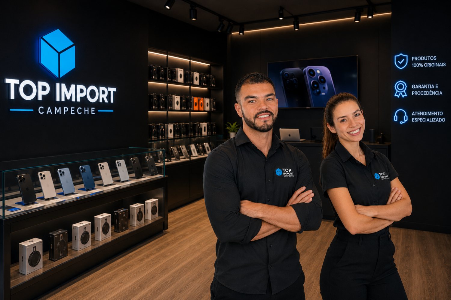 Proprietários da Top Import Campeche